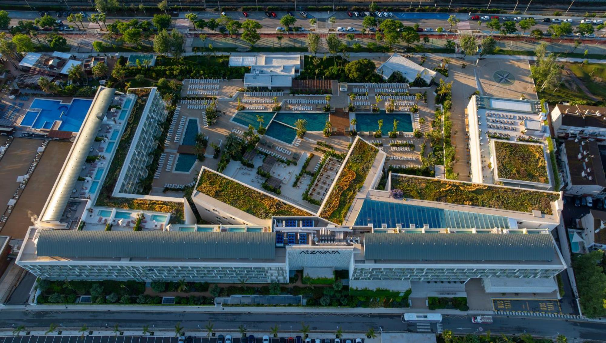 Atzavara Hotel & Spa Santa Susanna Exterior photo Aerial view of the hotel